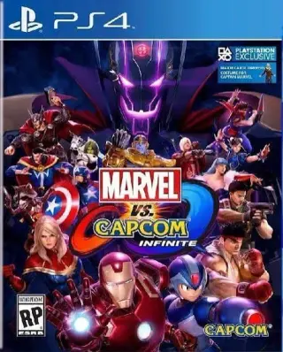 Marvel vs. Capcom: Infinite es un videojuego de lucha de Capcom que enfrenta a héroes de Marvel y Capcom en combates 2 contra 2, con una trama donde Ultron y Sigma se unen para fusionar sus universos, obligando a los héroes a usar las Gemas del Infinito para detenerlos. Lanzado en 2017, simplificó la jugabilidad respecto a entregas anteriores, haciéndola más accesible con combos más sencillos y el uso estratégico de las Gemas, aunque recibió críticas por la ausencia de personajes icónicos de X-Men y 4 Fantásticos, y una historia considerada superficial.