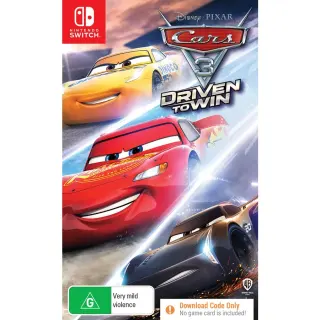 Cars 3 driven to win