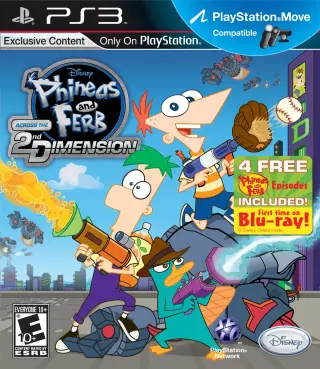 Phineas y Ferb: A través de la segunda dimensión